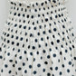 Chantel 2 way polka dot tube/ skirt (cream)