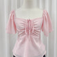 Aria Flutter Sweetheart Top (Blush)