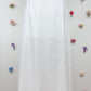 Willow White ribbon tube and skirt set