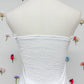 Willow White ribbon tube and skirt set