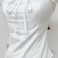 Willow White ribbon tube and skirt set