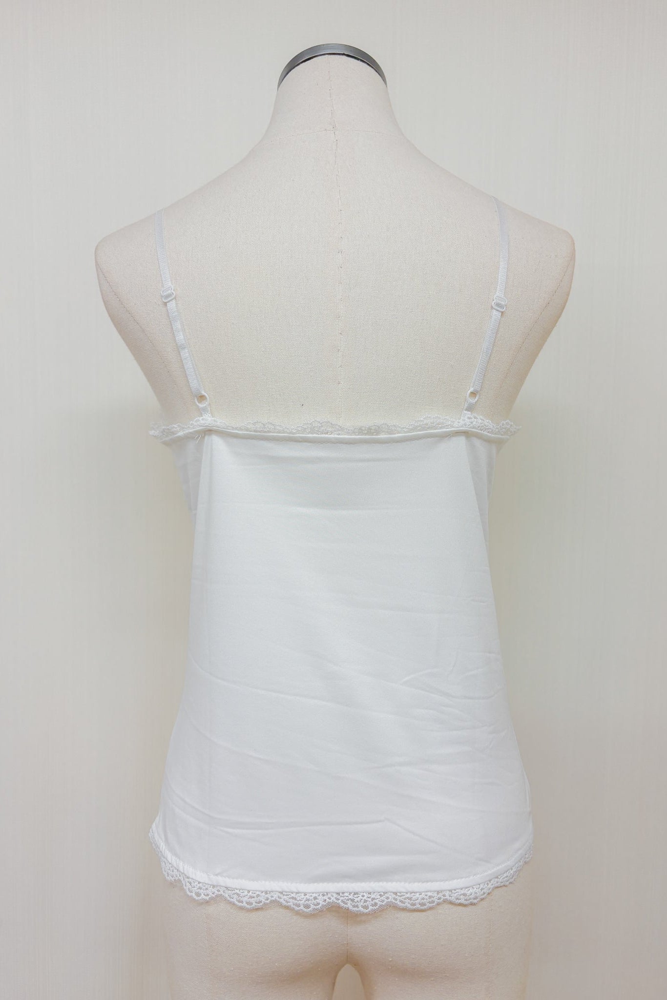 Abigail White lace v-neck top