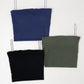 [Bundle deal] Mateo Padded Camisole Top (Olive green, Black and Royal blue)