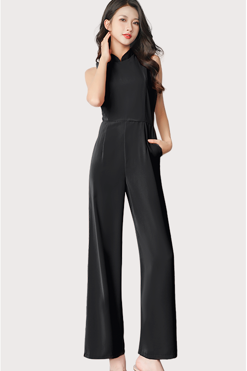 Sleeveless jumpsuit women's