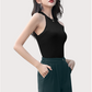 Halter Neck Ribbed Top